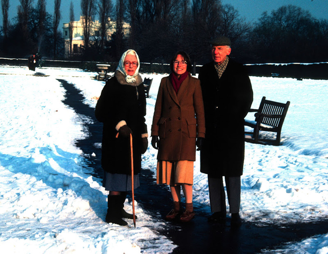 1982: Nicola and her parents (William LeFanu and Elizabeth Maconchy) in Regent&rsquo;s Park